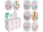 Pack 100 childs paper cupcake cases - 4asstd*