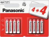 Pack 8 (4+4) Panasonic AA batteries.
USE BT527