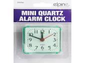 Mini quartz alarm clock (5x5cm)*