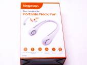 Kingavon rechargeable portable neck fan.