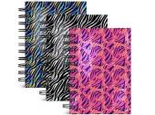 A5 spiral lined note book - 3/cols*