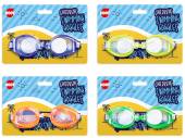 Childrens swimming goggles - 4/cols.