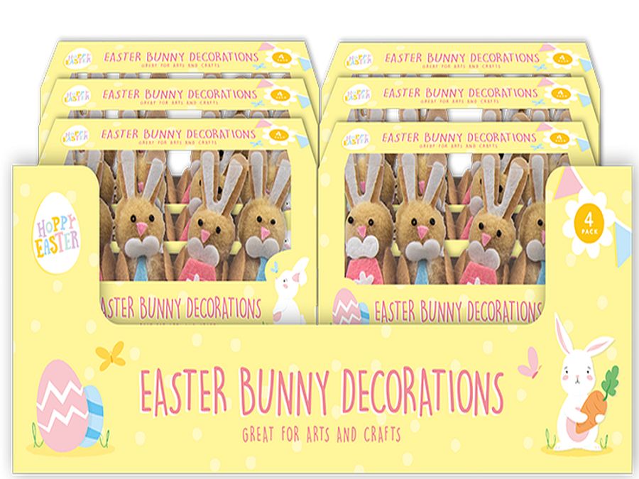 Pack 4, Easter bunny decorations*