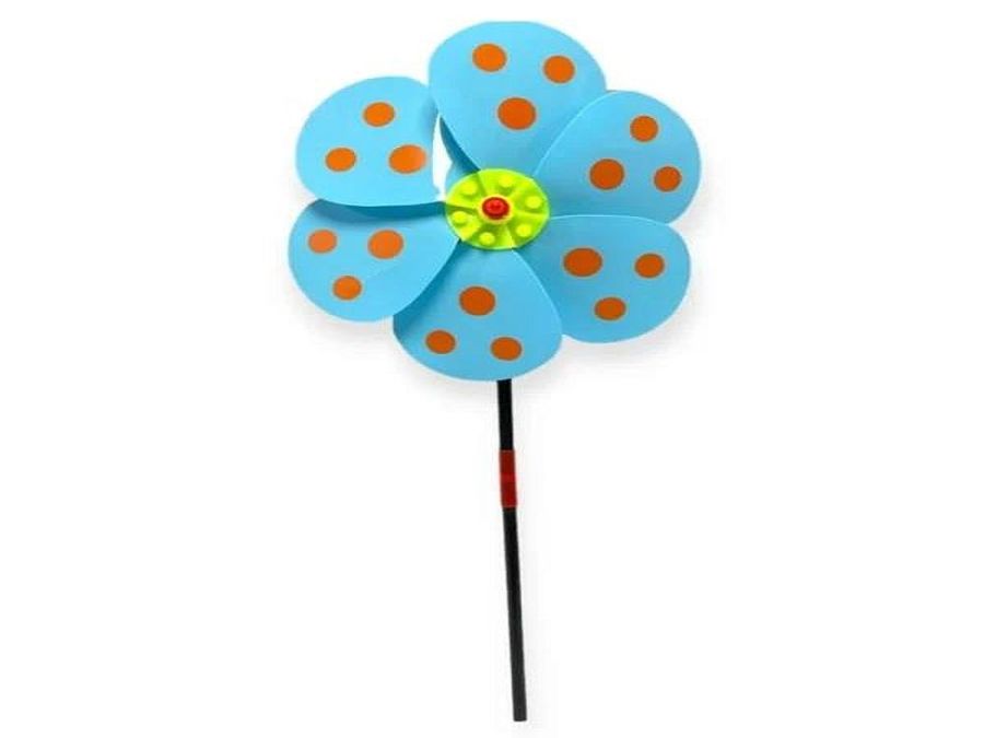 22cm DIY polka dot windmill - 4/cols*  (NOT ASSEMBLED)