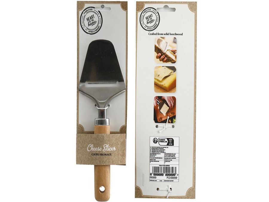 Wood handle cheese slice*