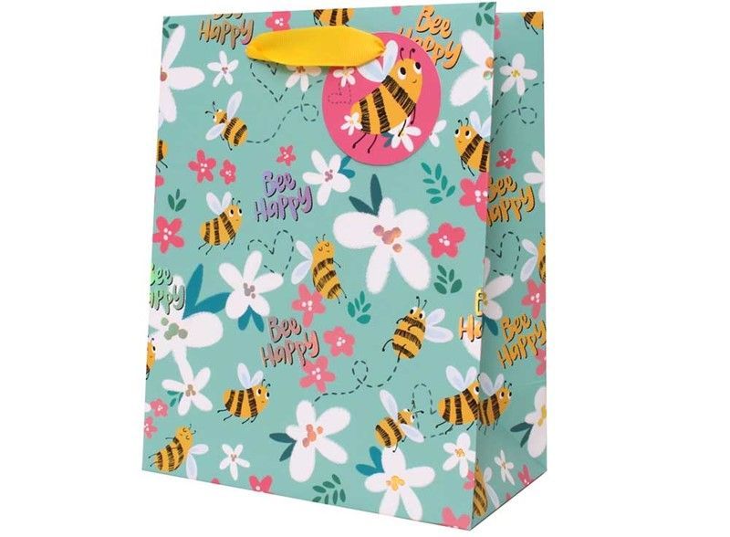 Medium bee gift bag.