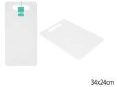 White plastic chop board*
(34x24cm)