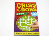Criss cross books (22x12cm) - 4asstd*
