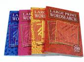 Large print word search book (200+ puzzles) - 4asstd*