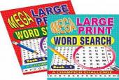 , A4 mega large print word search book*