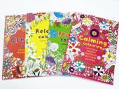 A4 calm colouring book - 4asstd* A4 calm colouring book - 4asstd*