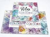 Relax with colours adult colour book - pattern/animal/floral*