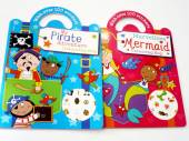 Pirate/mermaid colour & sticker books* Pirate/mermaid colour & sticker books*