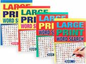 A5, large print word search book*