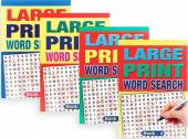 A5, large print word search book* A5, large print word search book*