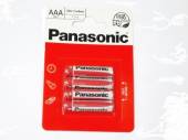 Pkt4 Panasonic AAA/R03 batteries.