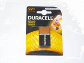 Duracell PP3 9volt battery.