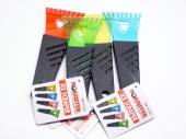 Plastic ice scraper - 4/cols* Plastic ice scraper - 4/cols*