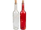 Wine bottle with lights (750ml) - NO RED!!* Wine bottle with lights (750ml) - NO RED!!*