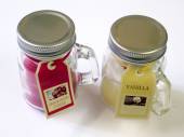 Mini scented candle jars, H9cm - 8asstd Mini scented candle jars, H9cm - 8asstd