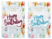 Happy Birthday candle - 2/cols. Happy Birthday candle - 2/cols.