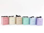 Scented glass candle pot - 6asstd* Scented glass candle pot - 6asstd*