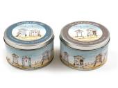 Seaside scented candle in tin - 2asstd.
(ADD 12 FOR DISPLAY)