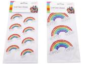 Craft rainbow gem stickers - 2asstd*
