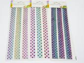Adhesive rainbow craft strips - 3asstd* Adhesive rainbow craft strips - 3asstd*