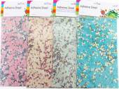 A5 blossom adhesive sheet - 4asstd* A5 blossom adhesive sheet - 4asstd*