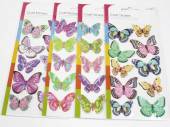 Pkt 12, 3d craft butterflies*