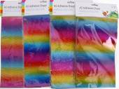 A5 adhesive rainbow sheet - 4asstd* A5 adhesive rainbow sheet - 4asstd*