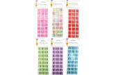 Craft crystal stickers - 6/cols* Craft crystal stickers - 6/cols*