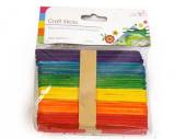 Pack 60, rainbow craft sticks*