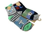 Pack 3, bamboo footie/gaming socks - 2asstd*
(6-8/9-12/12-3)