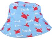 Childs crab print reversible bucket hat (54cm) Childs crab print reversible bucket hat (54cm)