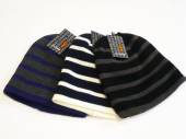 Childs striped beanie hat
(6-9 10-13) - 3/cols.