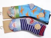 Pack 3, bamboo dino/shark socks*
(6-8/9-12/12-3) Pack 3, bamboo dino/shark socks*
(6-8/9-12/12-3)