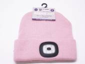 Baby pink beanie hat with led head light.
(6-9yrs/10-13yrs)