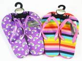 Asstd designs girls flip-flops (9/10,11/12,13/1,2/3)
