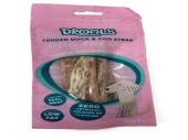 Drools dog treats (60g)
DUCK & COD STEAKS Drools dog treats (60g)
DUCK & COD STEAKS