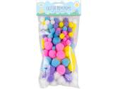 Easter pom-poms (120pc).