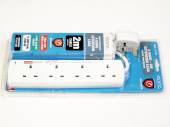 4gang 2metre extension lead - surge protected*