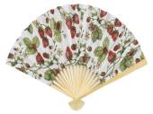 Strawberry Field paper fan.