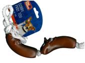 2x sausages on rope toy* 2x sausages on rope toy*