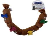 Squeaky sausage toy* Squeaky sausage toy*