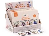 Pack 4, Nectar Meadows magnetic bookmarks.