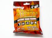 Pack 4, instant hand warmers (up to 8hours)*