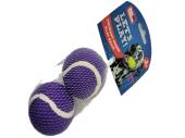 Pack 2, squeaky dog balls - 3/cols* Pack 2, squeaky dog balls - 3/cols*