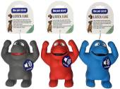 Latex Luke dog toy with squeak - 3/cols. Latex Luke dog toy with squeak - 3/cols.